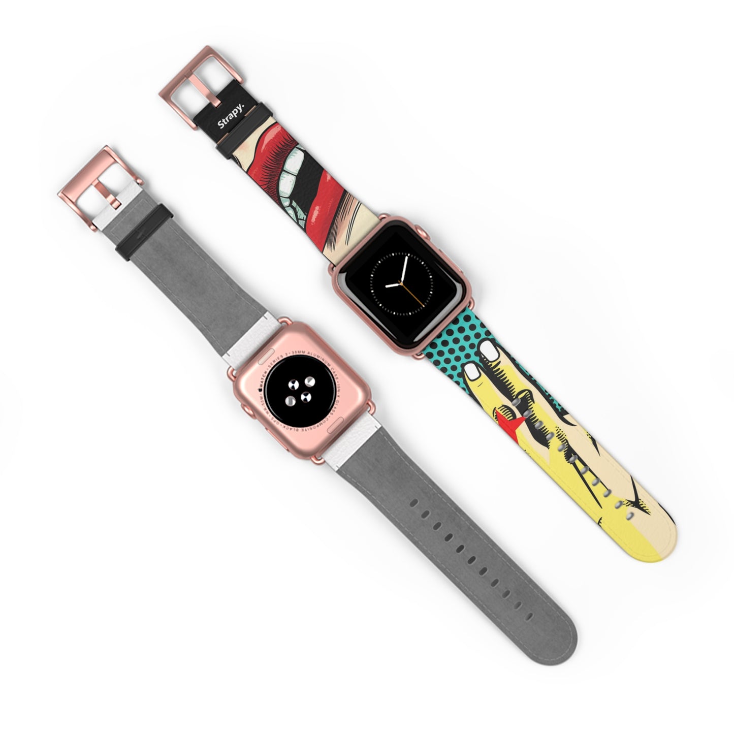 Art Pop Naughty - Apple Watch Armband/Band aus Leder