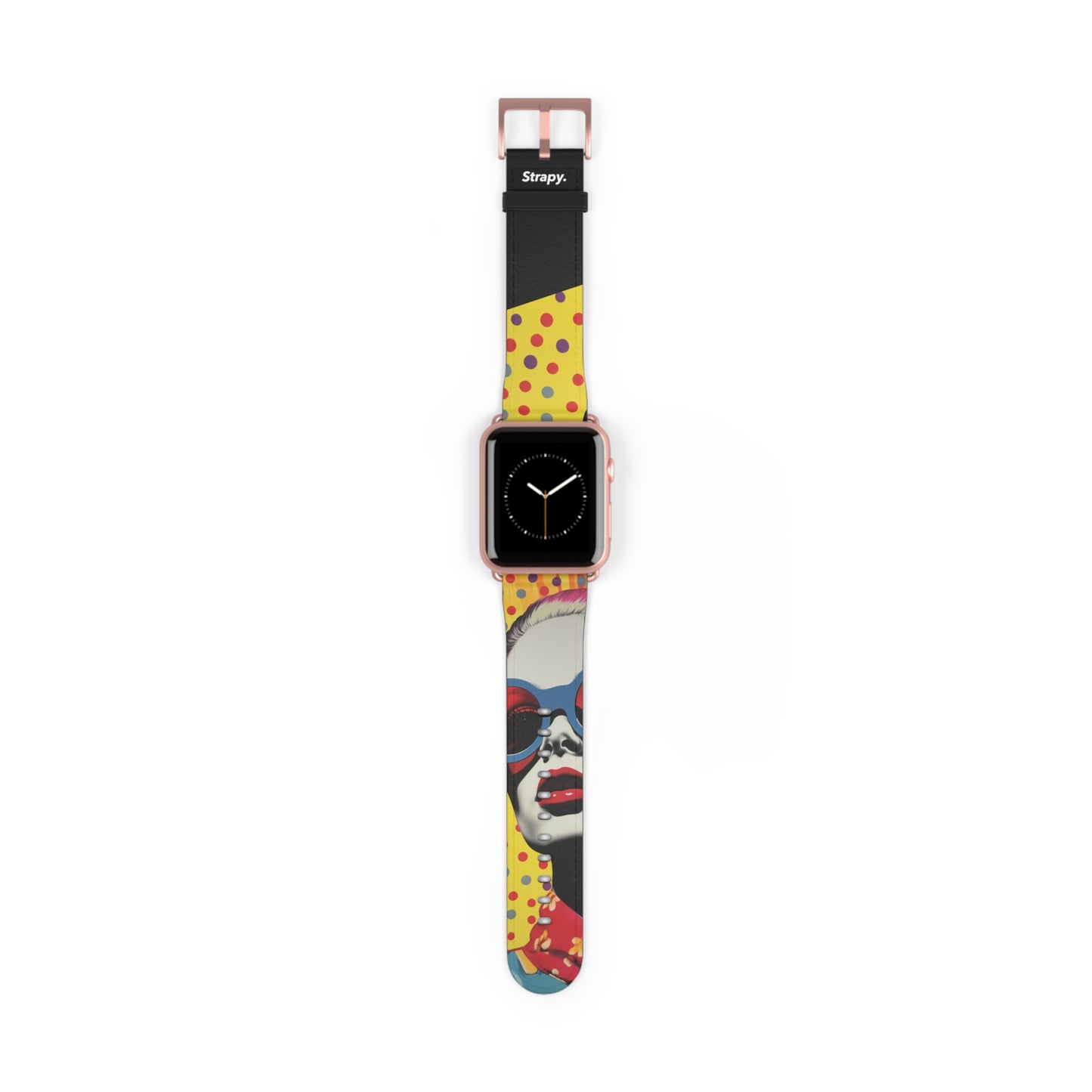 Vintage Art Pop Fashionista - Apple Watch Armband/Band aus Leder