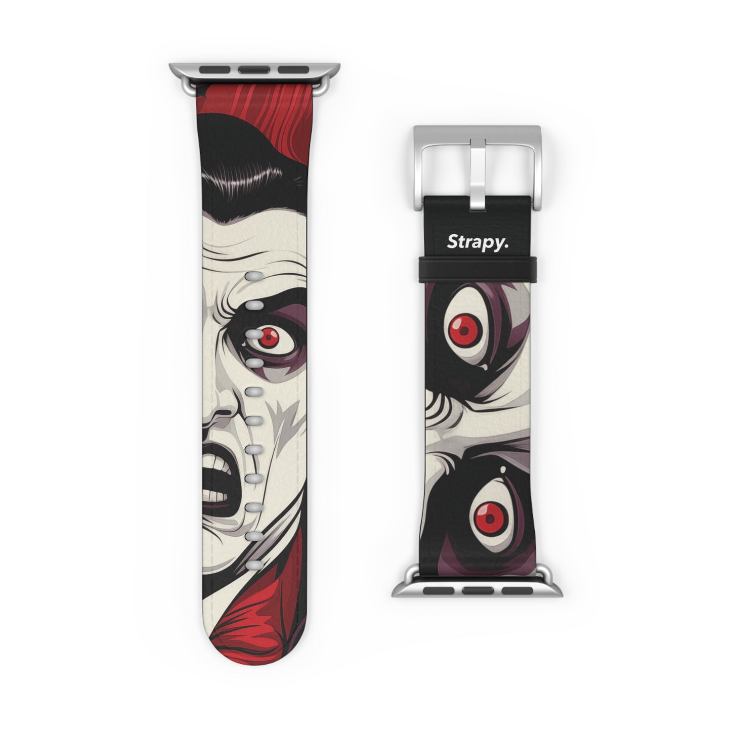 Art Pop Dracula - Bracelet/Bande Apple Watch en cuir