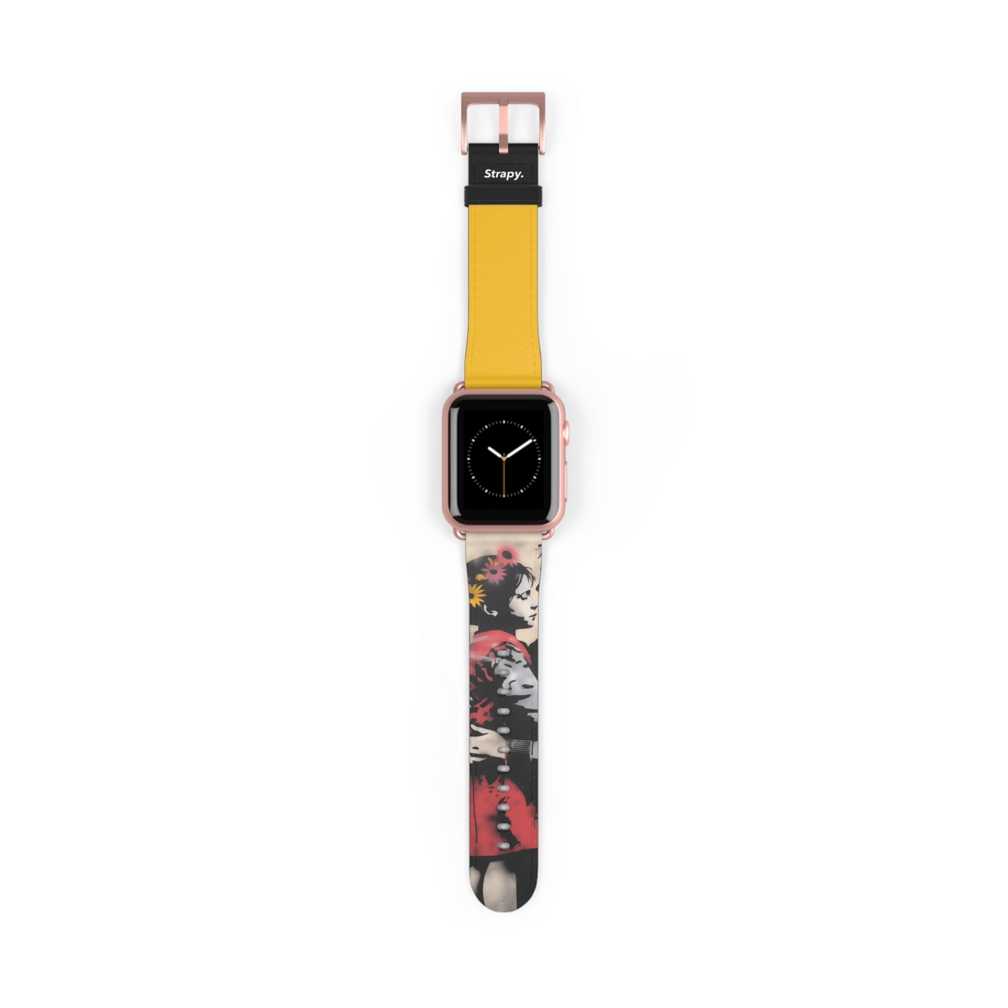 Schablone Daughter Love – Apple-Watch-Armband/Band aus Leder