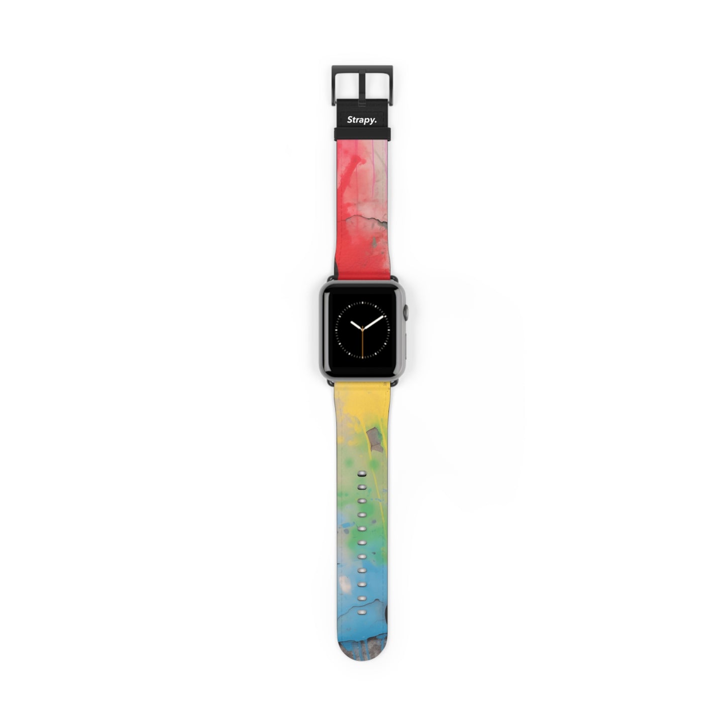 Pochoir Love is Love Pride - Bracelet/Bande Apple Watch en cuir