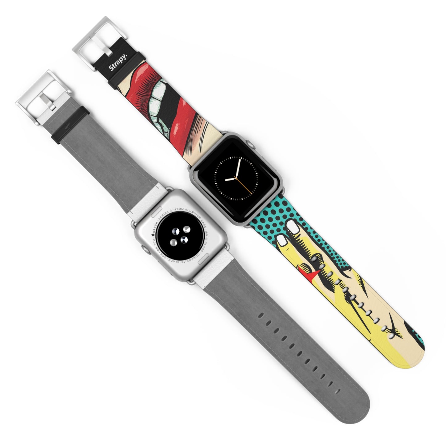 Art Pop Naughty - Apple Watch Armband/Band aus Leder