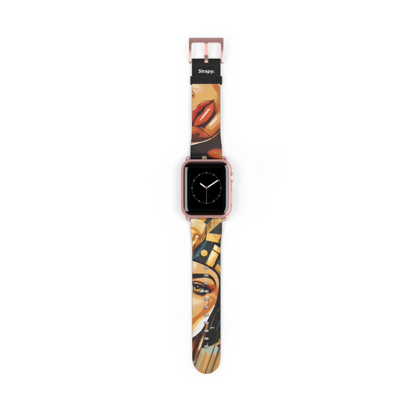 Art Pop Cleopatra - Apple Watch Armband/Band aus Leder