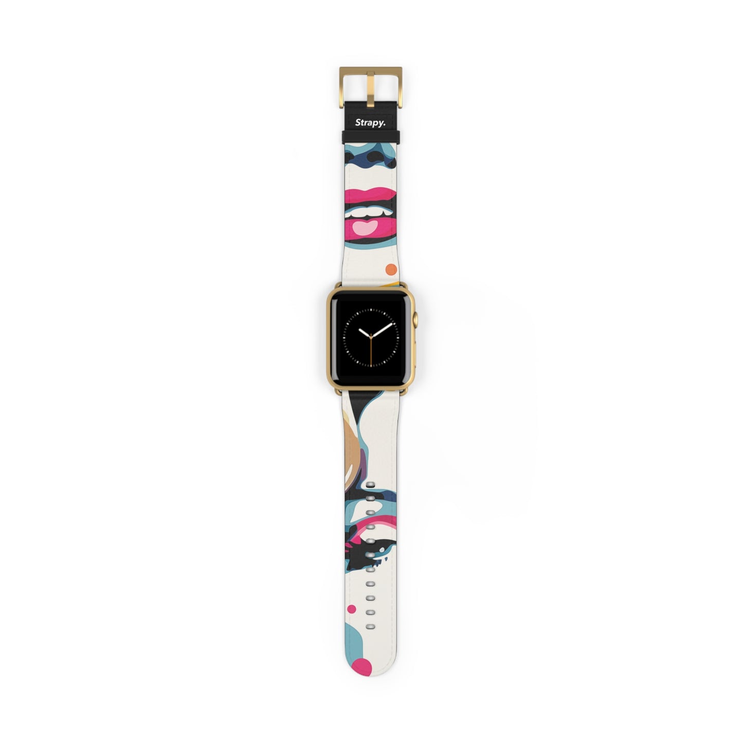 Art Pop Marilyn Monroe - Bracelet/Bande Apple Watch en cuir