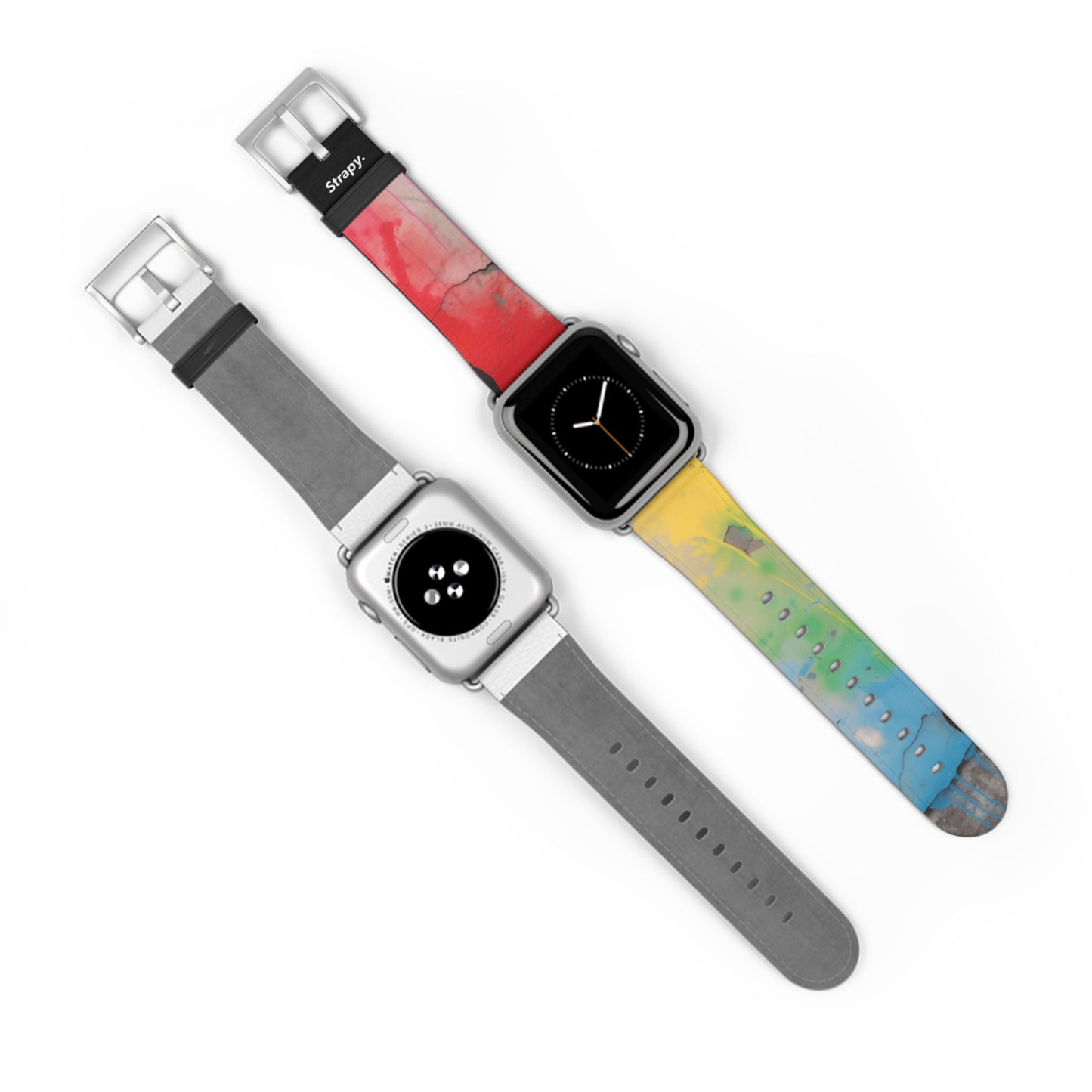 Schablone „Love is Love Pride“ – Apple-Watch-Armband/Armband aus Leder