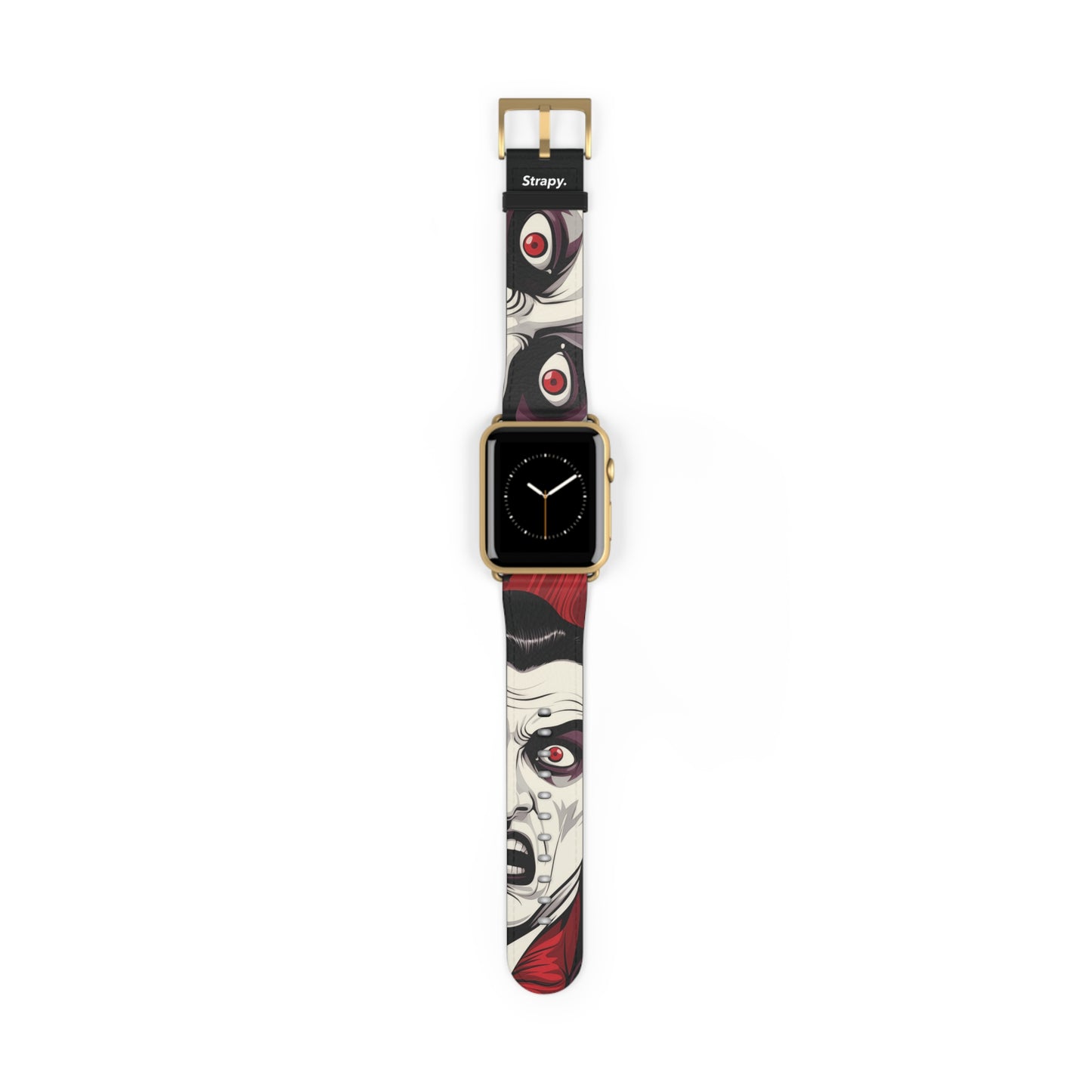 Art Pop Dracula – Apple Watch Armband/Band aus Leder