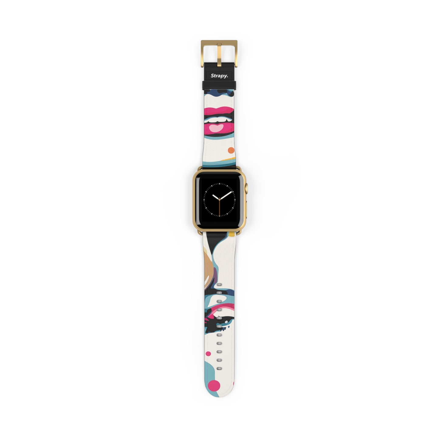 Art Pop Marilyn Monroe - Bracelet/Bande Apple Watch en cuir