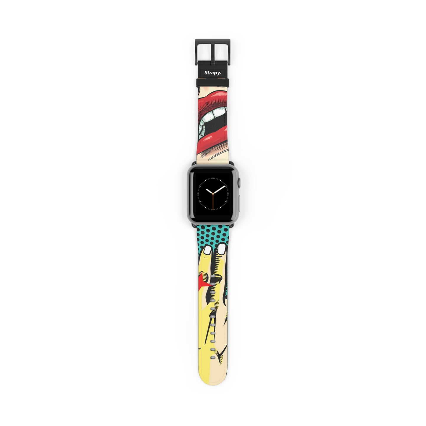 Art Pop Naughty - Apple Watch Armband/Band aus Leder