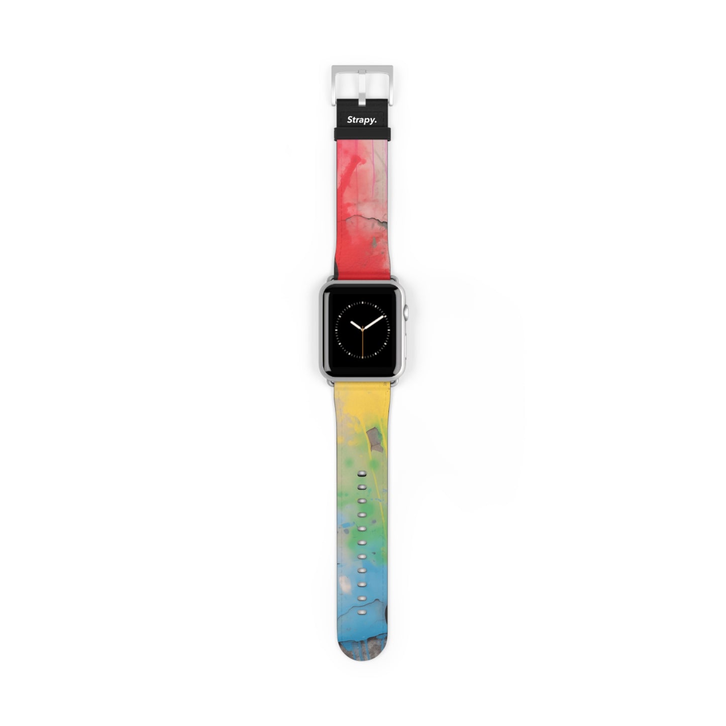 Pochoir Love is Love Pride - Bracelet/Bande Apple Watch en cuir