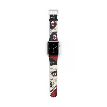 Art Pop Dracula - Bracelet/Bande Apple Watch en cuir