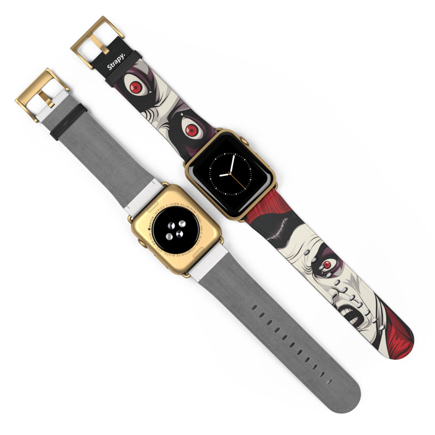 Art Pop Dracula – Apple Watch Armband/Band aus Leder