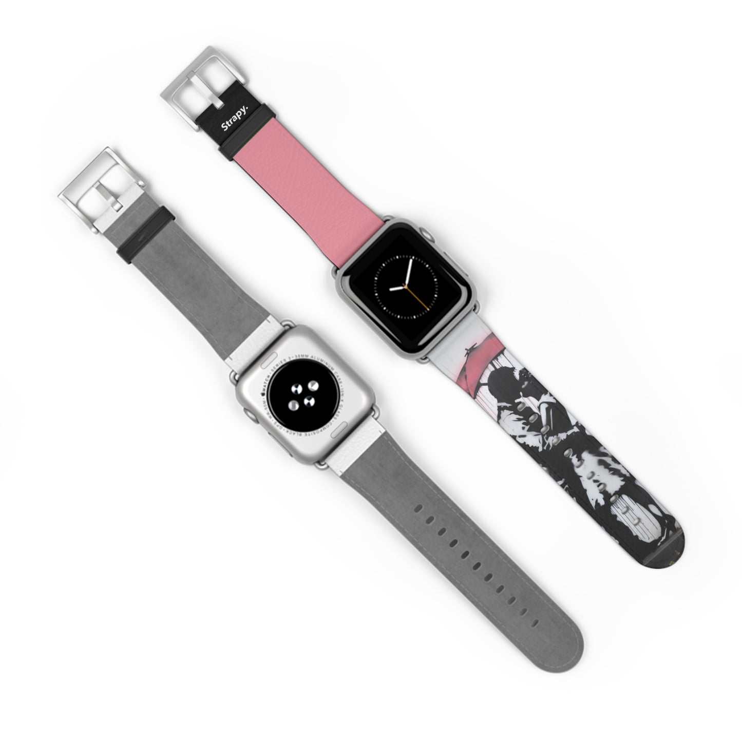 Schablone Ewige Liebe – Apple-Watch-Armband/Armband aus Leder